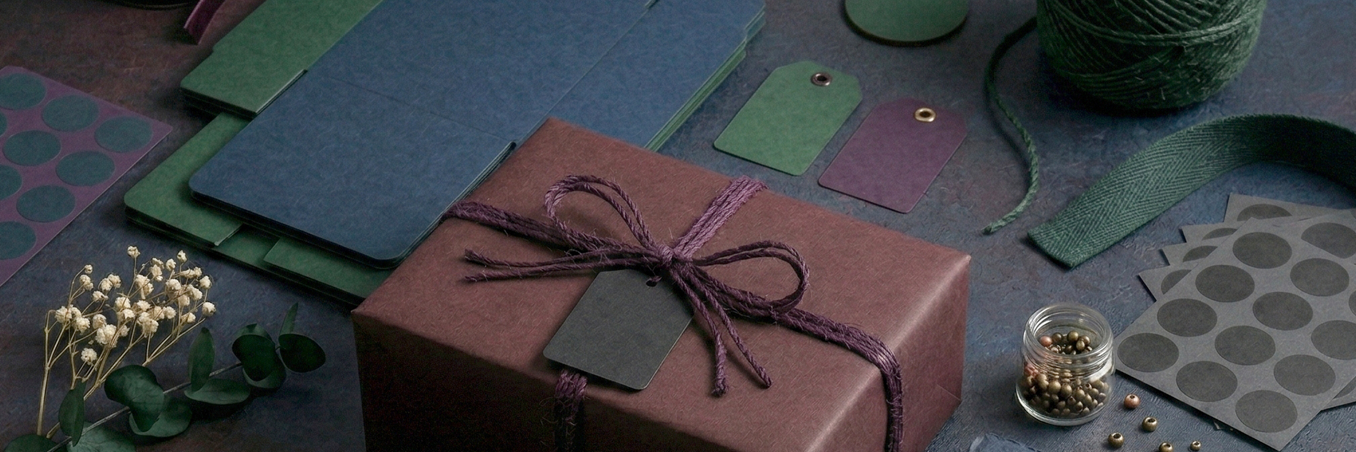 Kutu Aksesurları ve Tamamlayıcı Ürünler. Boxes Accessories White Banner