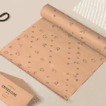 Baskılı Kraft Paketleme Kağıdı 50x70 cm - Minimum 500 Adet - Görsel 2
